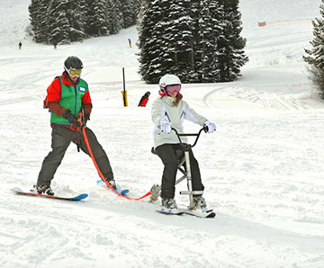 adaptive ski bike